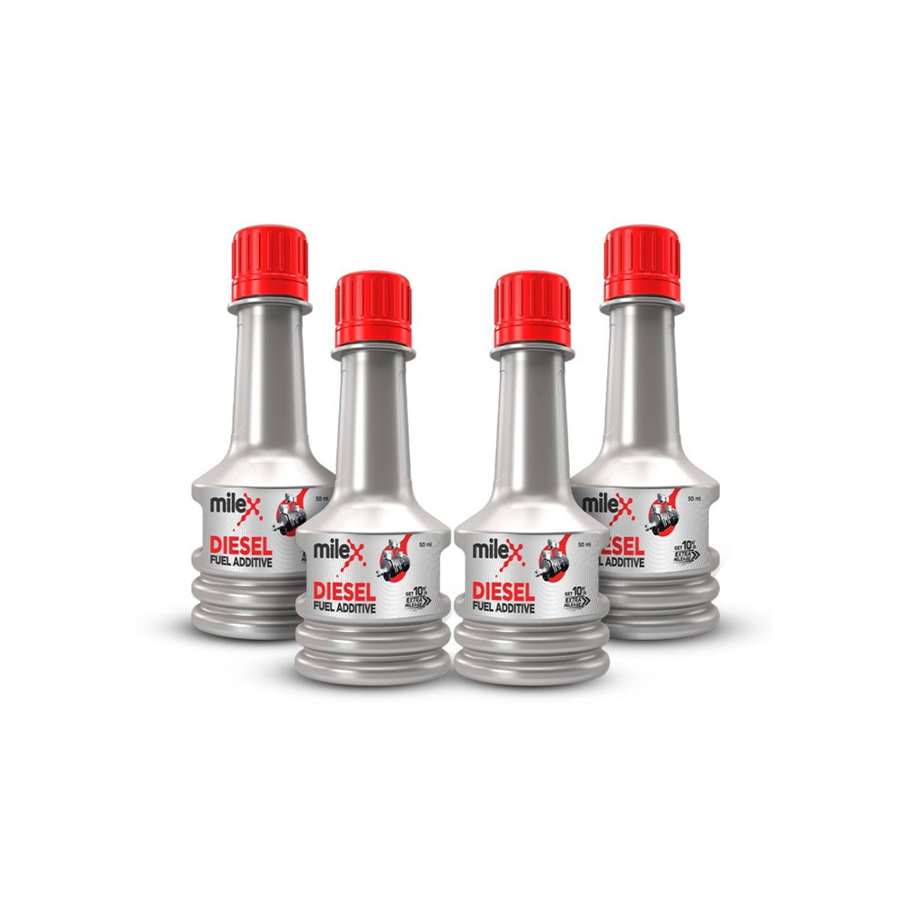 Milex Diesel Fuel Additive 50ml Bottles Pack of 4
