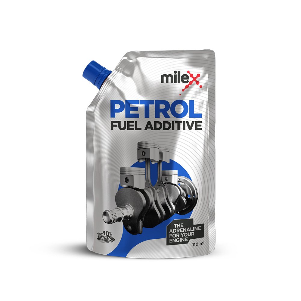 Milex Petrol Fuel Additive Pouch 110 ml Each – Pack of 4 - Image 2