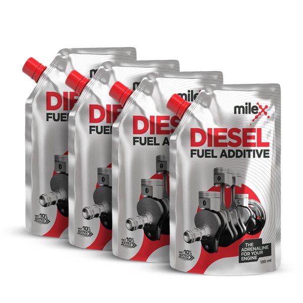 Milex Diesel Fuel Additives | 130ml Pouches